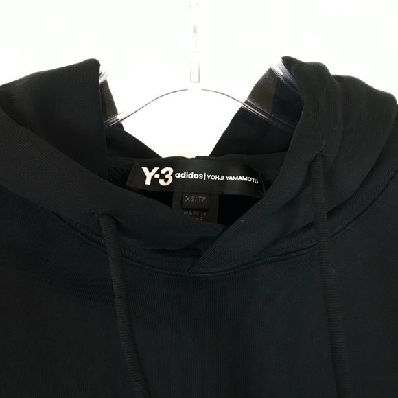 Mens Size XS Y-3 Adidas x Yohji Yamamoto Street Cat Art Graphic Print Hoodie - Picture 8 of 8